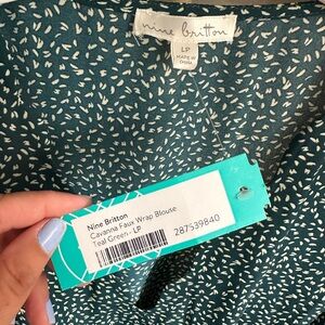 NWT Nine Britton Blouse